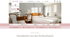 Desktop Screenshot of gast-im-schloss.de